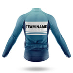 Custom Team Name S2 Blue - Men's Cycling Kit-Full Set-Global Cycling Gear