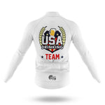 USA Drinking Team - White - Men's Cycling Kit-Full Set-Global Cycling Gear