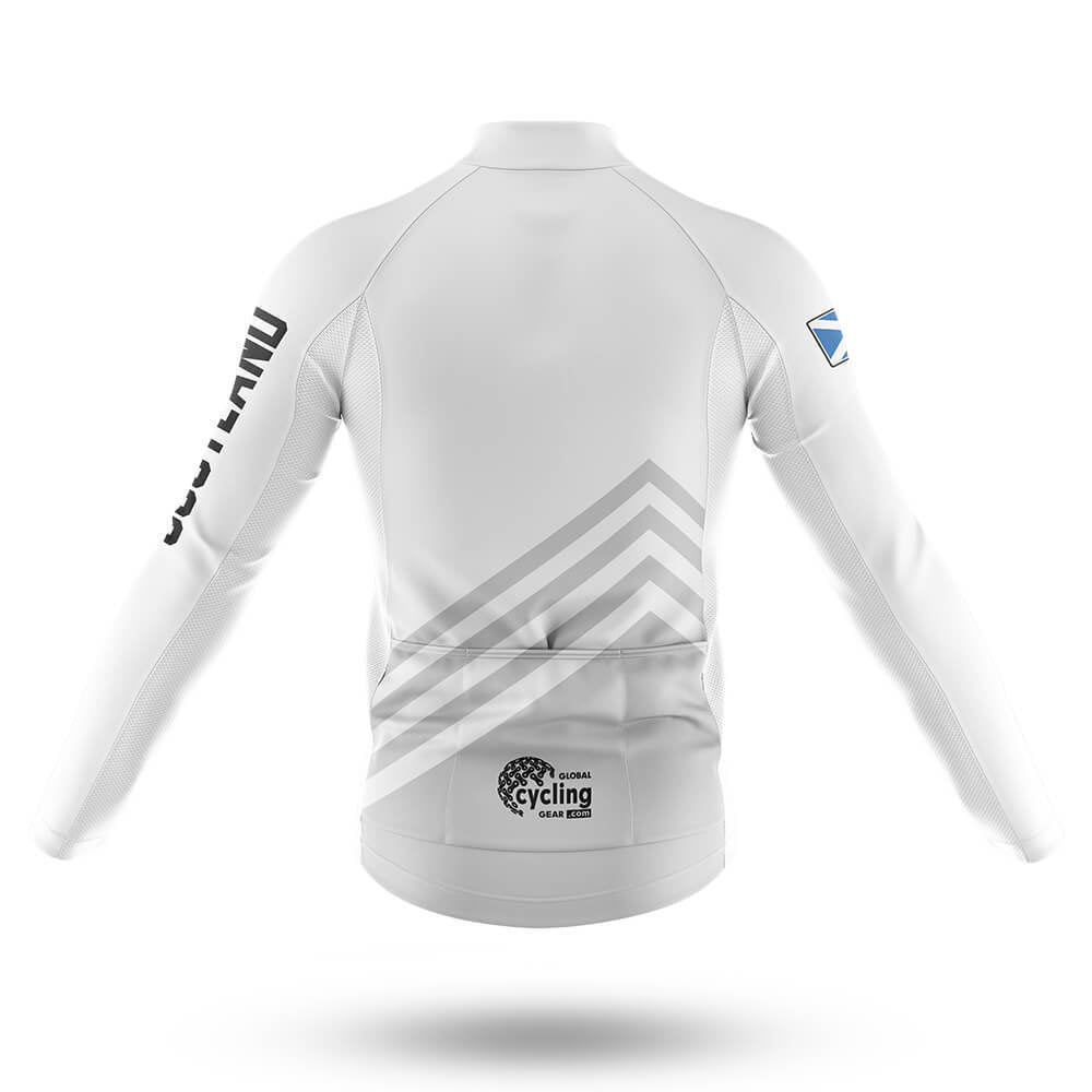 Scotland S5 White - Men's Cycling Kit-Full Set-Global Cycling Gear