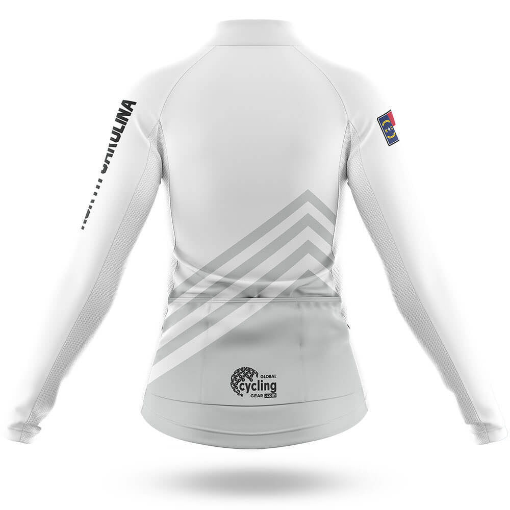 North Carolina S4 White - Women - Cycling Kit-Full Set-Global Cycling Gear