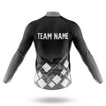 Custom Team Name V19 Black - Men's Cycling Kit-Full Set-Global Cycling Gear