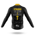 Strong To The Finish - Men's Cycling Kit-Full Set-Global Cycling Gear