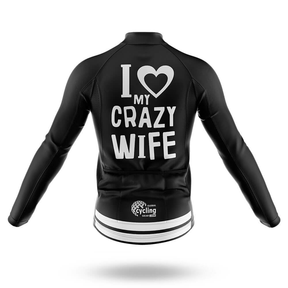 Love My Crazy Wife - Men's Cycling Kit-Full Set-Global Cycling Gear