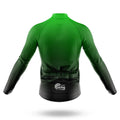 Green Gradient - Men's Cycling Kit-Full Set-Global Cycling Gear