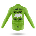 The Chubby Unicorn V6 - Green - Men's Cycling Kit-Full Set-Global Cycling Gear