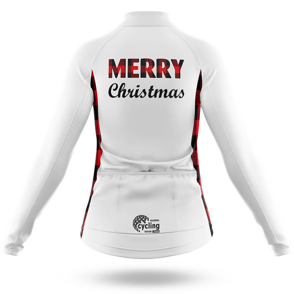 Merry Christmas - Women - Cycling Kit-Full Set-Global Cycling Gear