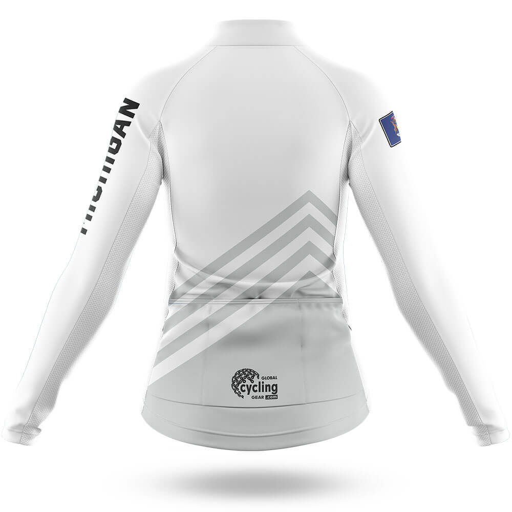 Michigan S4 White - Women - Cycling Kit-Full Set-Global Cycling Gear