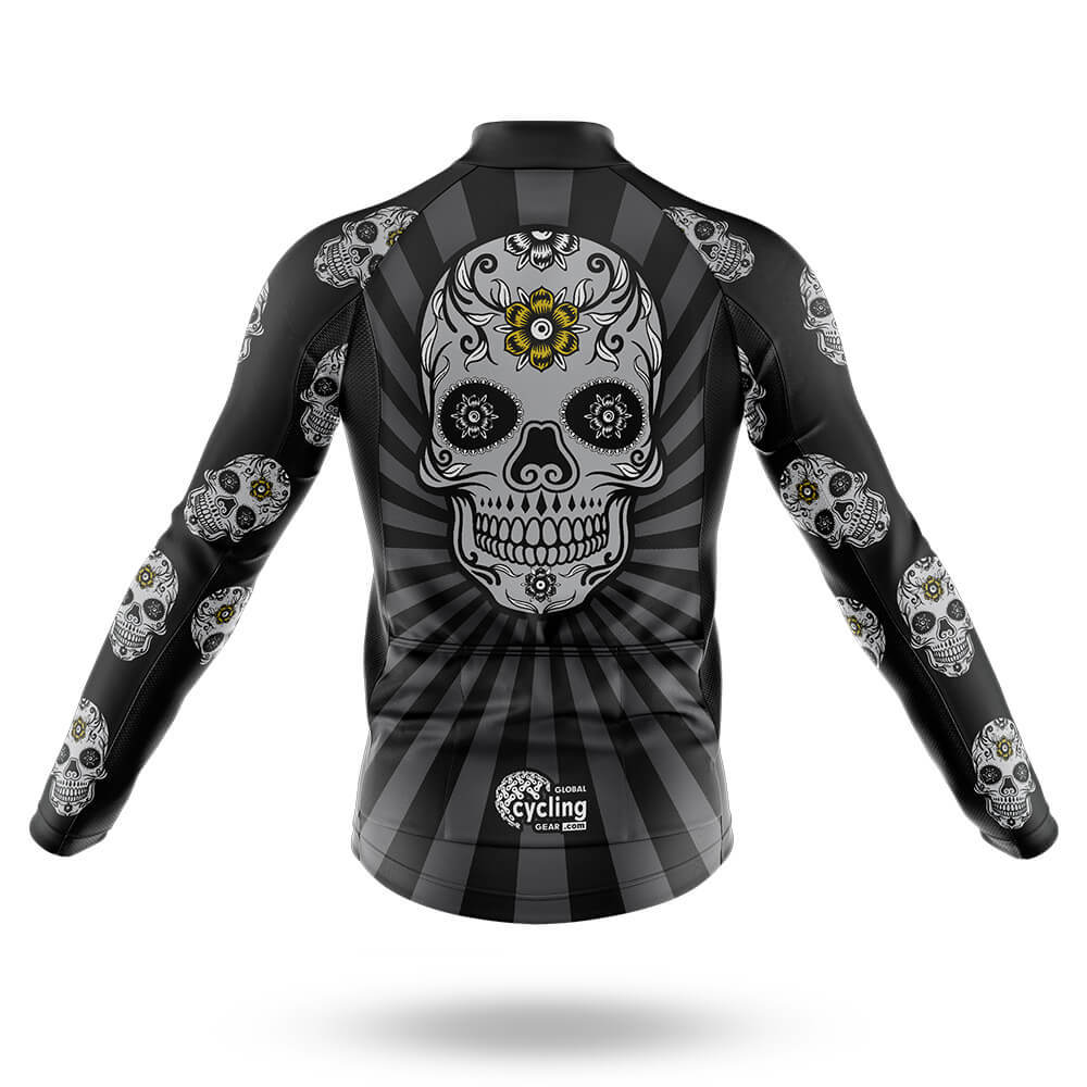 Black Skull - Men's Cycling Kit-Full Set-Global Cycling Gear