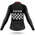 Custom Team Name M7 Black - Women's Cycling Kit-Full Set-Global Cycling Gear