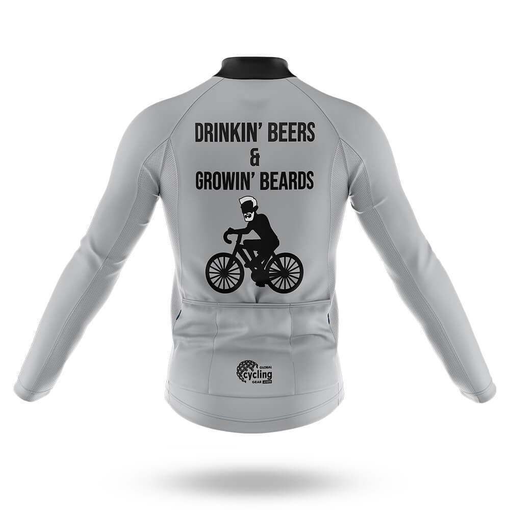 Growing Beards - Men's Cycling Kit-Full Set-Global Cycling Gear