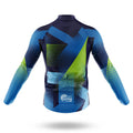 Blue Green - Men's Cycling Kit-Full Set-Global Cycling Gear