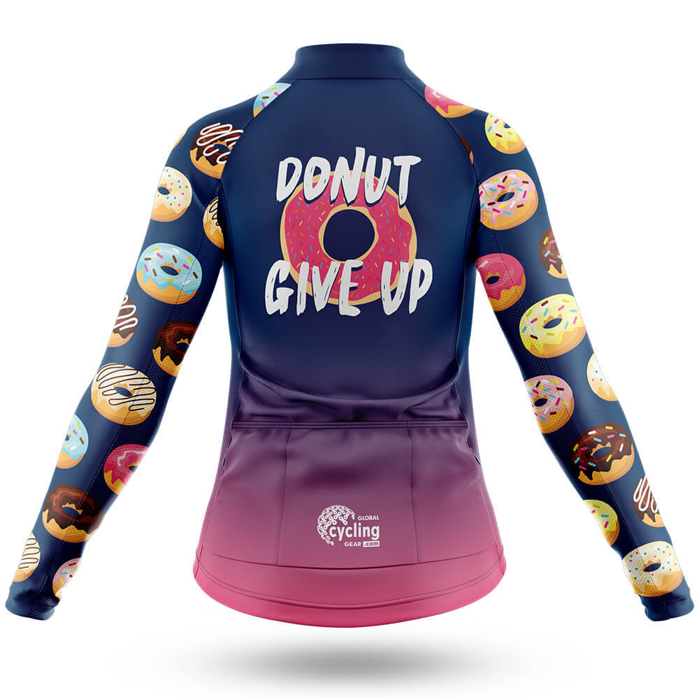 Donut Give Up V2 - Women - Cycling Kit-Full Set-Global Cycling Gear