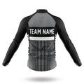 Custom Team Name M6 Grey - Men's Cycling Kit-Full Set-Global Cycling Gear