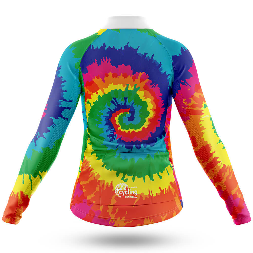 Hippie Tie Dye - Women - Cycling Kit-Full Set-Global Cycling Gear