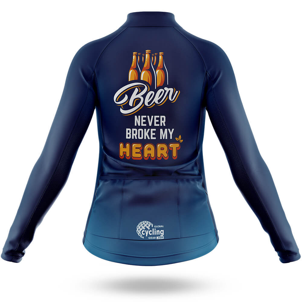 Beer Never Broke My Heart - Women - Cycling Kit-Full Set-Global Cycling Gear