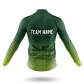 Custom Team Name S1 Green - Men's Cycling Kit-Full Set-Global Cycling Gear