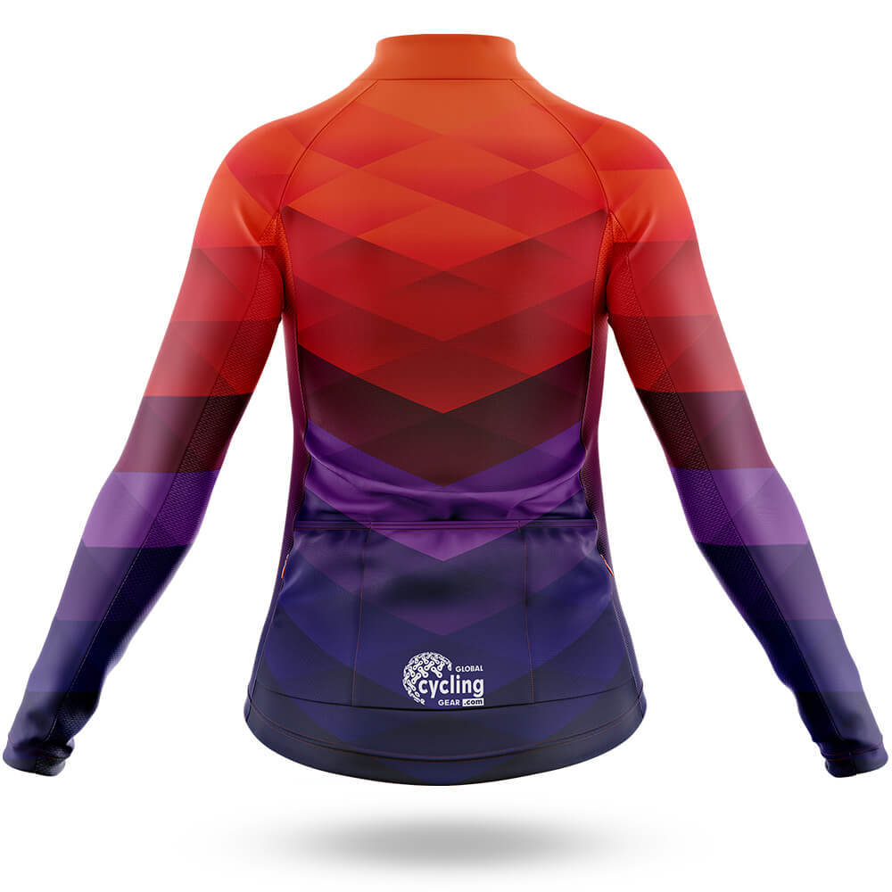 Sunset - Women's Cycling Kit-Full Set-Global Cycling Gear