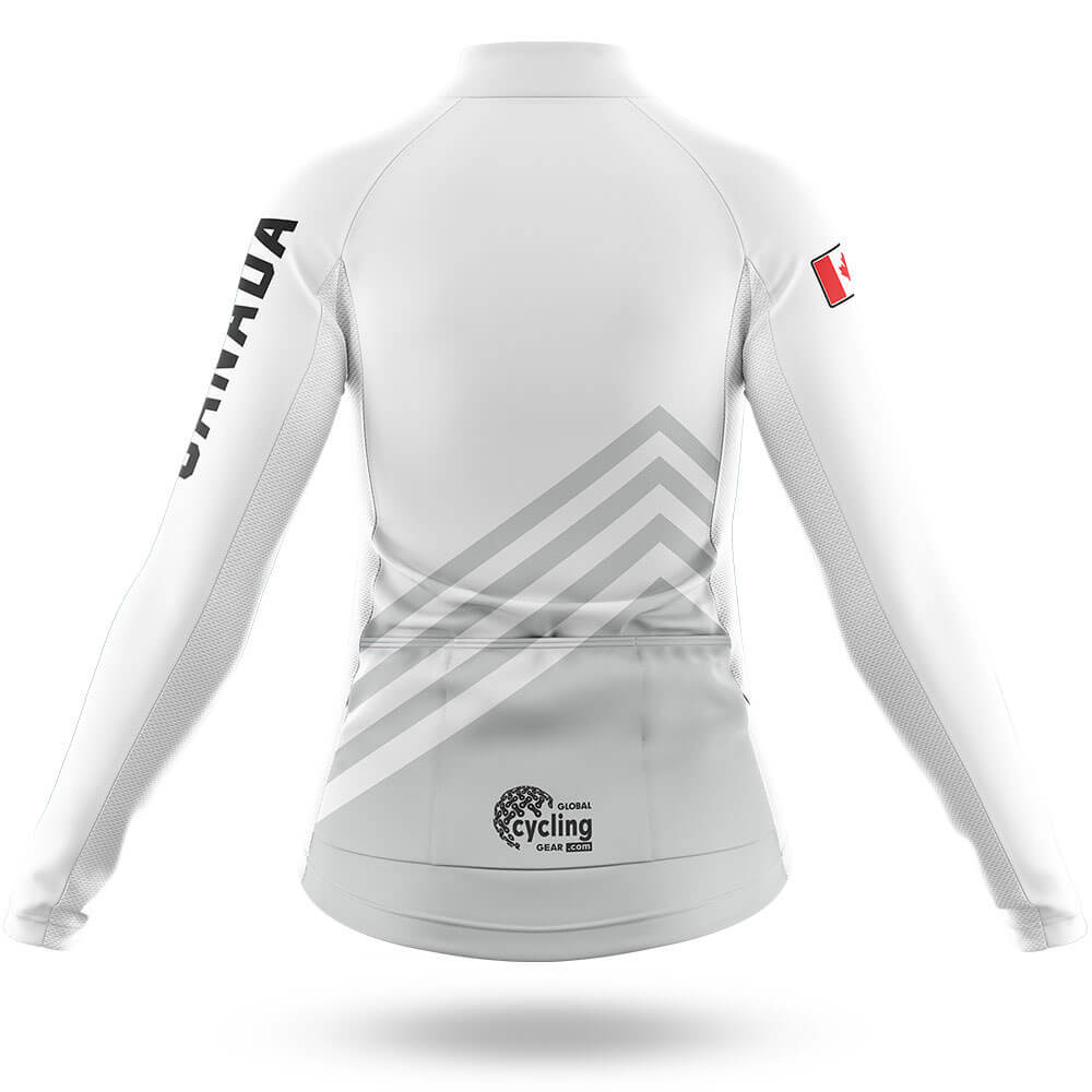 Canada S5 White - Women - Cycling Kit-Full Set-Global Cycling Gear