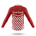 Custom Team Name M3 Red - Men's Cycling Kit-Full Set-Global Cycling Gear