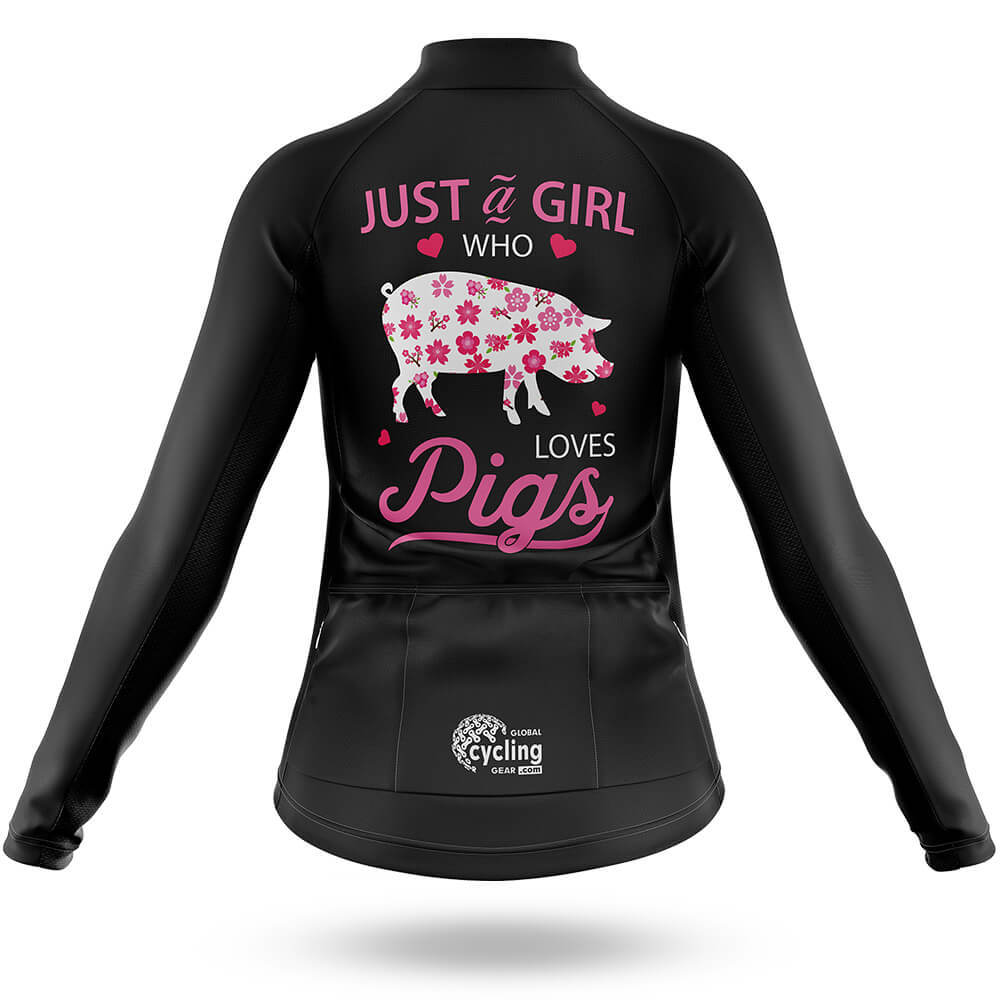 Love Pigs - Women - Cycling Kit-Full Set-Global Cycling Gear