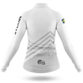 Sverige S5 White - Women - Cycling Kit-Full Set-Global Cycling Gear