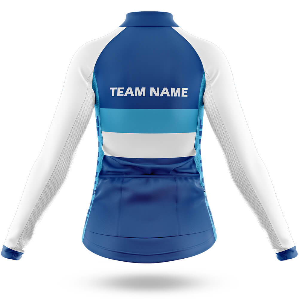 Custom Team Name M2 Navy - Women's Cycling Kit-Full Set-Global Cycling Gear