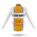 Custom Team Name M4 Yellow - Men's Cycling Kit-Full Set-Global Cycling Gear