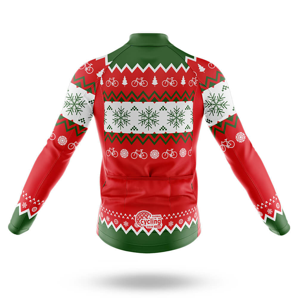 Ugly Christmas Pattern - Men's Cycling Kit - Global Cycling Gear