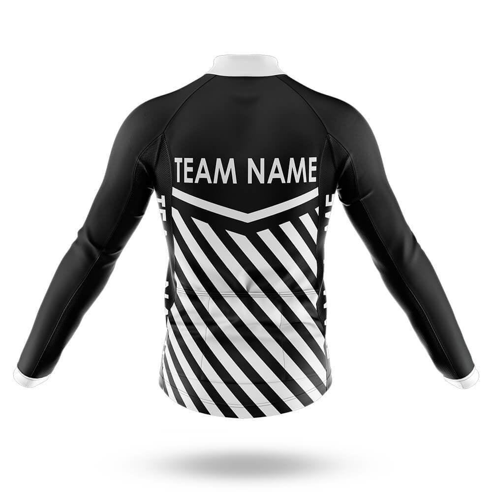 Custom Team Name M3 Black - Men's Cycling Kit-Full Set-Global Cycling Gear