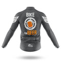 Bike For Beer V3 - Grey - Men's Cycling Kit-Full Set-Global Cycling Gear