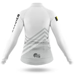 Belgien S5 White - Women - Cycling Kit-Full Set-Global Cycling Gear