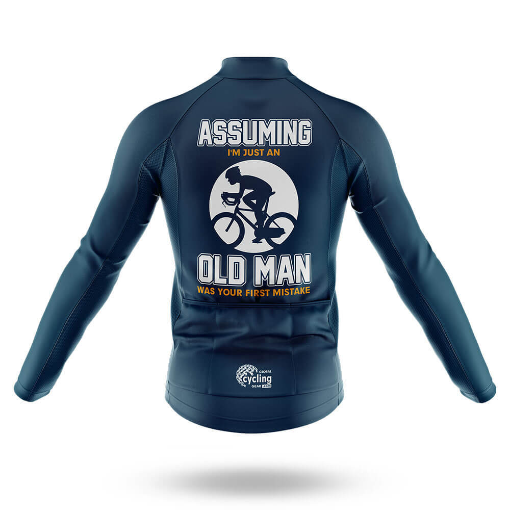 Assuming Old Man V2 - Men's Cycling Kit-Full Set-Global Cycling Gear