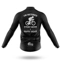 Happy Retired Hour - Men's Cycling Kit-Full Set-Global Cycling Gear