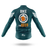 Bike For Beer V3 - Green - Men's Cycling Kit-Full Set-Global Cycling Gear