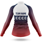 Custom Team Name S4 Navy - Women's Cycling Kit-Full Set-Global Cycling Gear