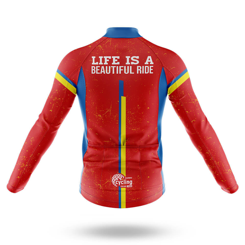 Life Is A Beautiful Ride V3 - Men's Cycling Kit - Global Cycling Gear