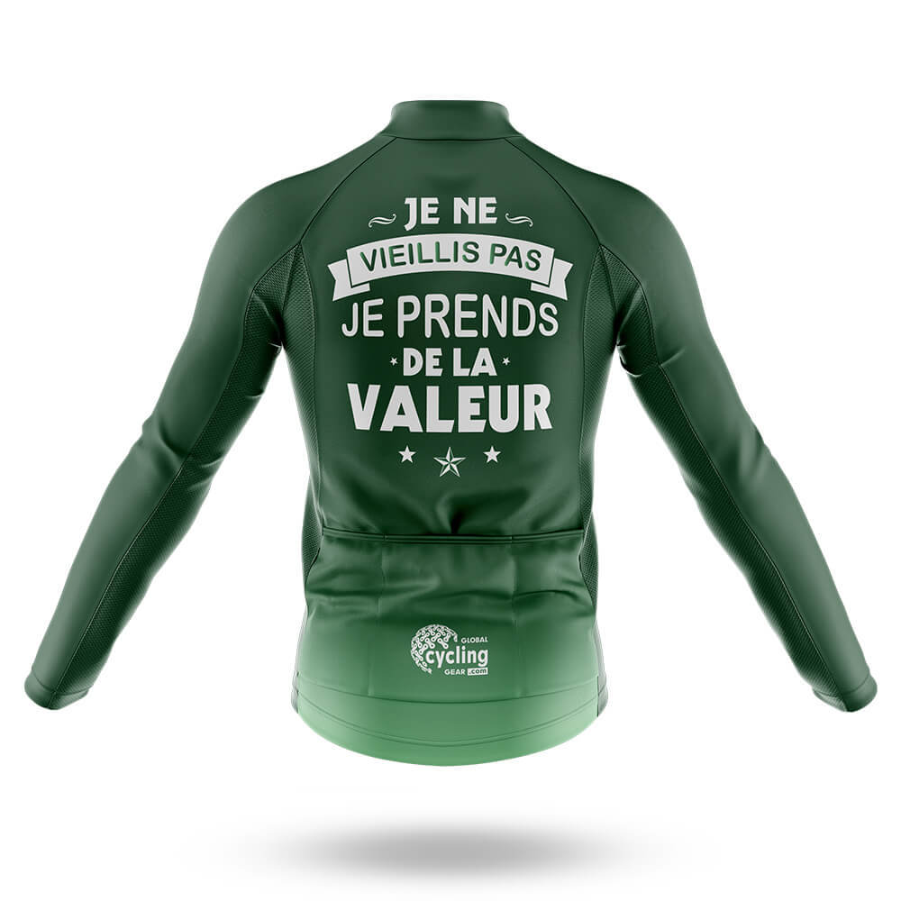 Je Ne Vieillis Pas - Men's Cycling Kit-Full Set-Global Cycling Gear