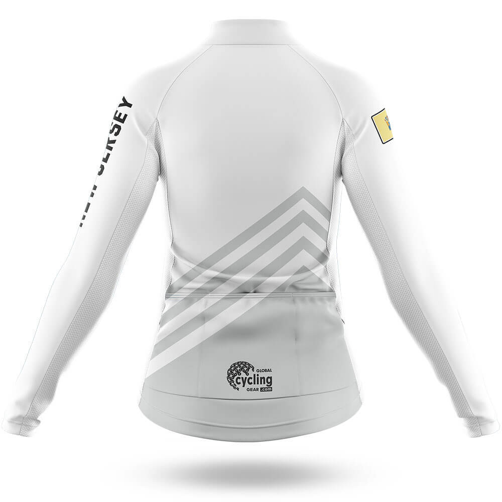 New Jersey S4 White - Women - Cycling Kit-Full Set-Global Cycling Gear