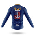 Navy Dad - Men's Cycling Kit-Full Set-Global Cycling Gear