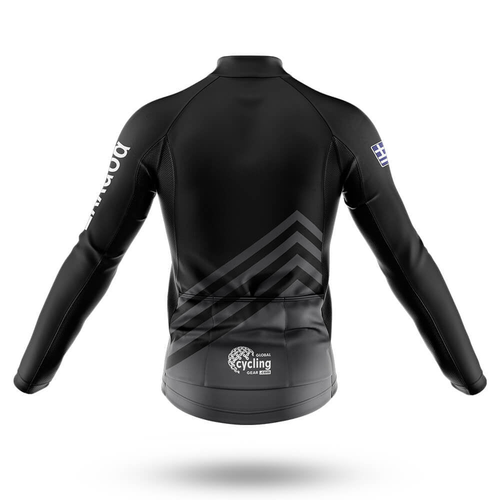 Ελλάδα S5 Black - Men's Cycling Kit-Full Set-Global Cycling Gear