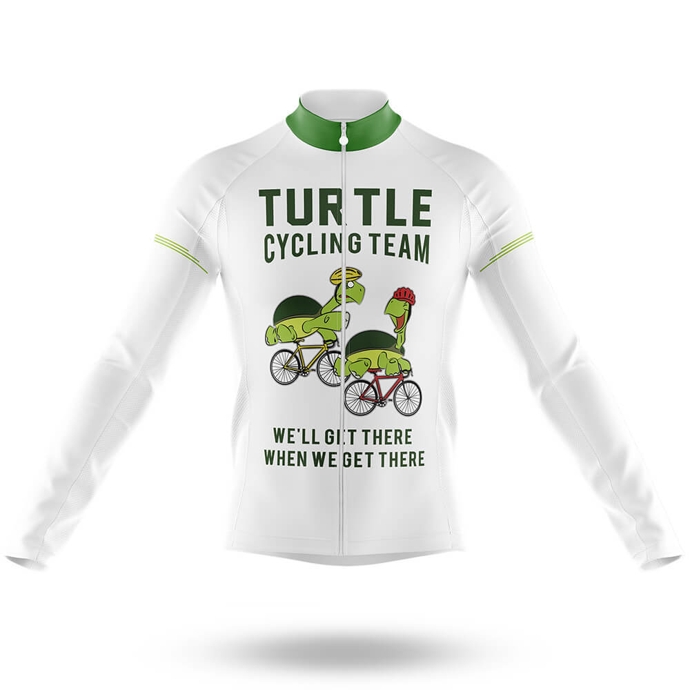Turtle Cycling Team V4 - Men's Cycling Kit-Long Sleeve Jersey-Global Cycling Gear
