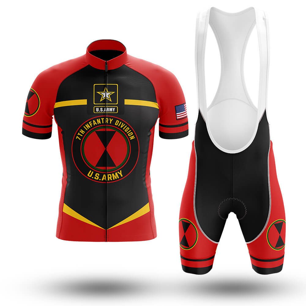 7th Infantry Division - Men's Cycling Kit-Full Set-Global Cycling Gear