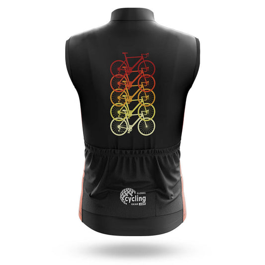Retro Bike - Men's Sleeveless Jersey-S-Global Cycling Gear