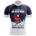 Christmas Old Man Men's Cycling Kit-Jersey Only-Global Cycling Gear