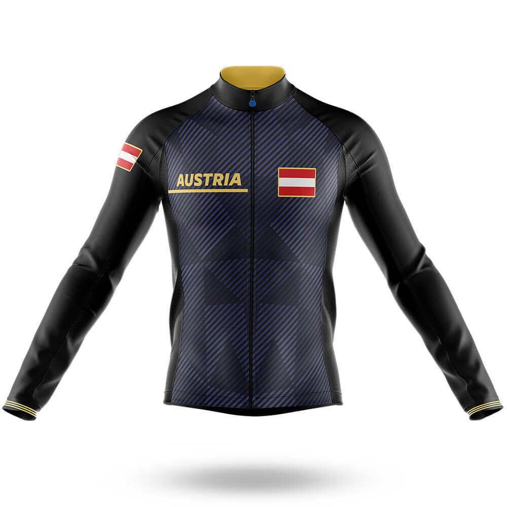Austria S2 - Men's Cycling Kit-Long Sleeve Jersey-Global Cycling Gear