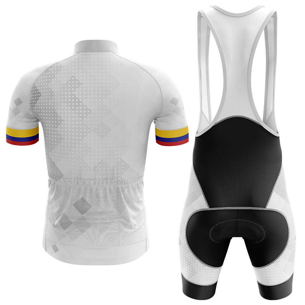 Colombia V2 - Men's Cycling Kit-Jersey + Bibs-Global Cycling Gear