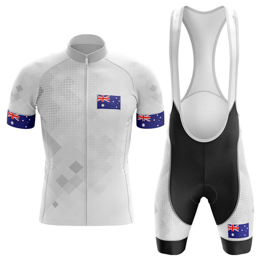 Australia V3 - Men's Cycling Kit-Jersey + Bib Shorts-Global Cycling Gear