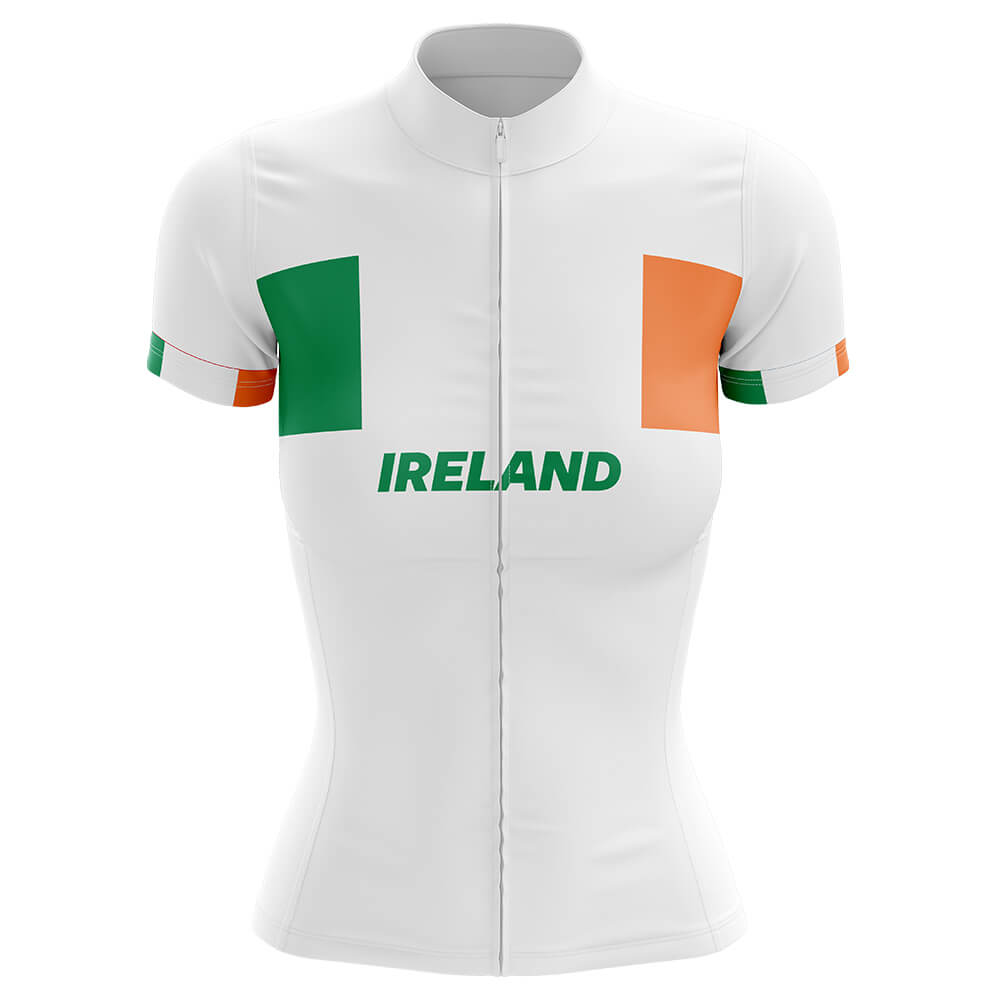 Ireland - Women V4 - Cycling Kit-Jersey Only-Global Cycling Gear