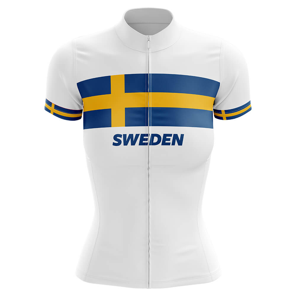 Sweden - Women V4 - Cycling Kit-Jersey Only-Global Cycling Gear