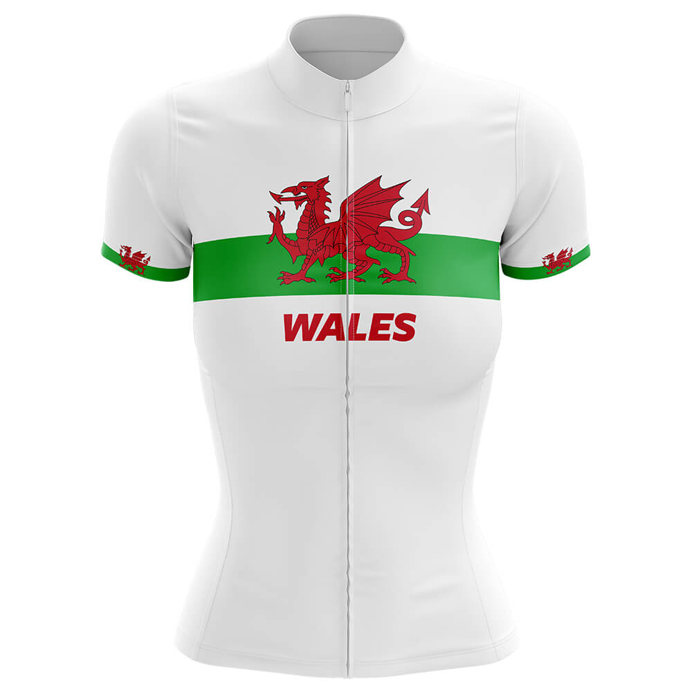 Wales - Women V4 - Cycling Kit-Jersey Only-Global Cycling Gear